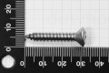 5.5x32 Oval Head Countersunk Cross Recessed Tapping Screw DIN 7983, stainless steel AISI 316