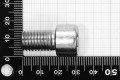 M12x20 Socket Head Cap Screw, DIN 912, stainless steel AISI 316