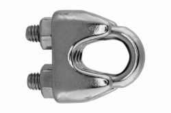 8 Wire Rope Clip, stainless steel AISI 316