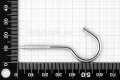 3.3x60 Plain Cup Hook, stainless steel AISI 316