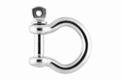 8x48 Bow Shackle, stainless steel AISI 316