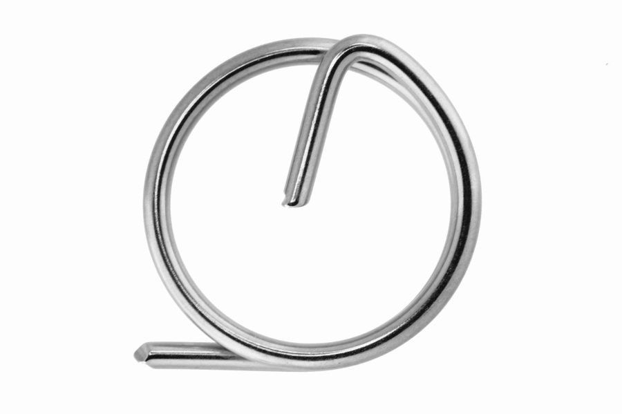 1.9 Ring pin, stainless steel AISI 316