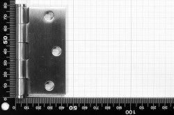 75x39 Hinge, heavy duty, stainless steel AISI 304