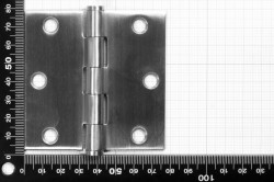 75x39 Hinge, heavy duty, stainless steel AISI 304