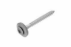 4.5x40 Roof Screw with EPDM Boned Washer, torx key T20, sharp point, stainless steel AISI 304