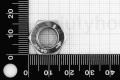 Left Threaded M10 Hexagon Nut DIN 934, stainless steel AISI 316