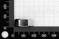 Left Threaded M10 Hexagon Nut DIN 934, stainless steel AISI 316