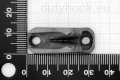 1-4 Kiilstopper Clamcleat CL275, lahtine, vertikaalne, anodeeritud alumiinium