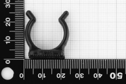 19 Spring Clip, grey anthracite
