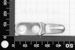 Lacing Hook, 5 mm, stainless steel AISI 316