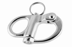 8x70 Fixed Snap Shackle, stainless steel AISI 316