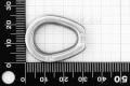 4 Wire Thimble Closed Heavy-duty, stainless steel AISI 316