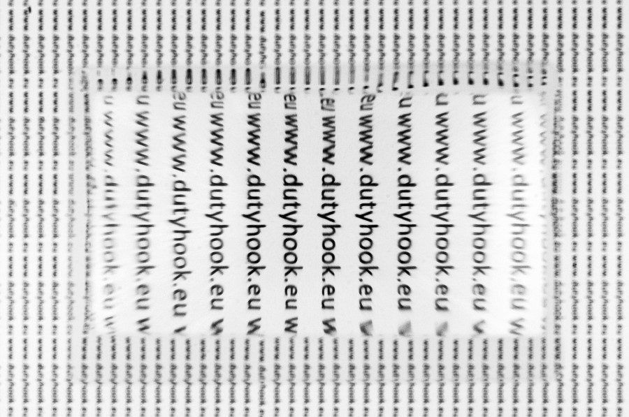 Magnifying Loupe Card, magnification 3 times, credit card size