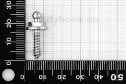 Tenax lower part with 4.2x16 screw, stainless steel AISI 303