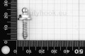 Tenax lower part with 4.2x16 screw, stainless steel AISI 303