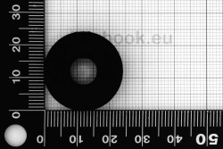 Dutyhook 3D Printed M8 Spacer, black plastic
