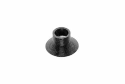 Dutyhook 3D Printed M5 Conical Collar, black plastic