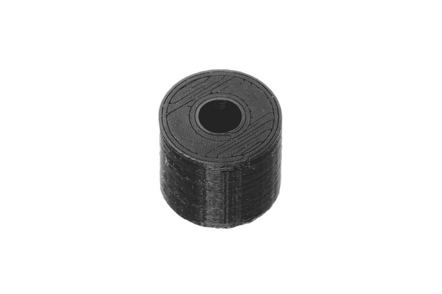 Dutyhook 3D-prinditud M4 vaheseib, must plast