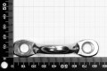 10 Wire Eye Strap, stainless steel AISI 316