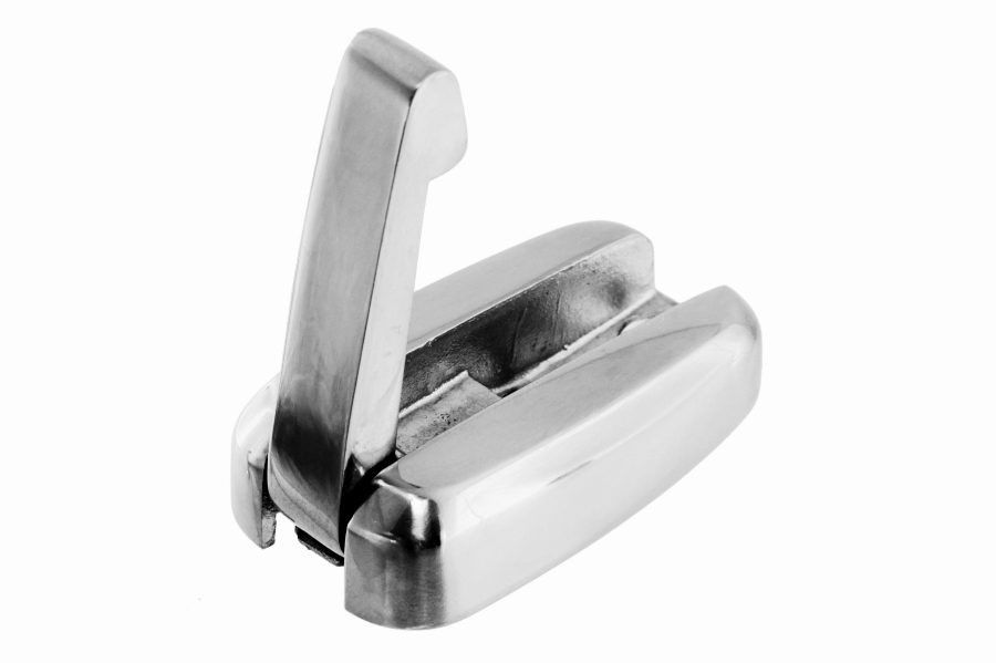 50x53 Coat Hook, foldable, stainless steel AISI 316
