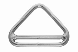 5x53 Triangle with Cross Bar, welded and polished, stainless steel AISI 316
