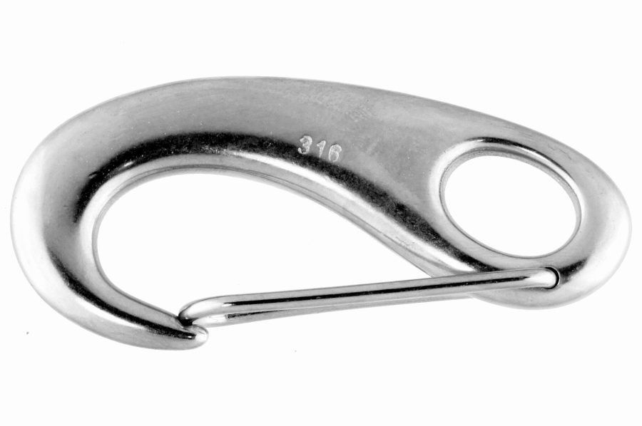 97x43 Snap Hook, stainless steel AISI 316