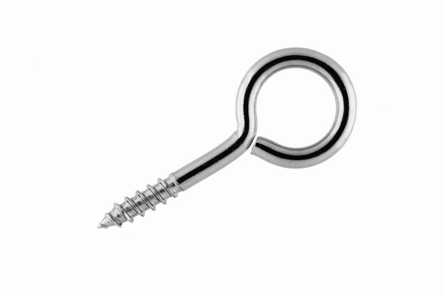 4x30 Screw Eye, stainless steel AISI 316