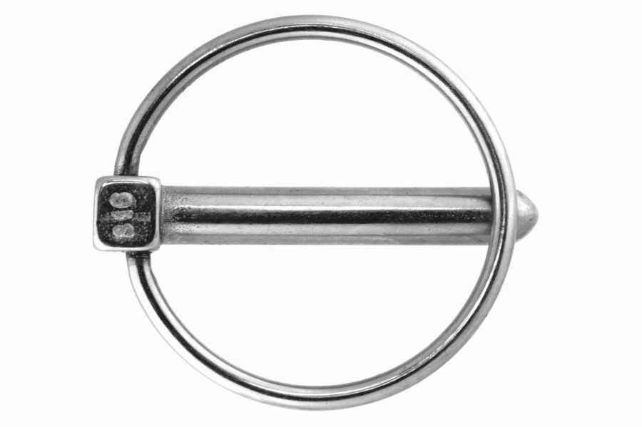 7.6 Pin with Snap Ring, stainless steel AISI 316