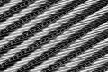 6 mm 1x19 Wire Rope, stainless steel AISI 316, sold by the meter