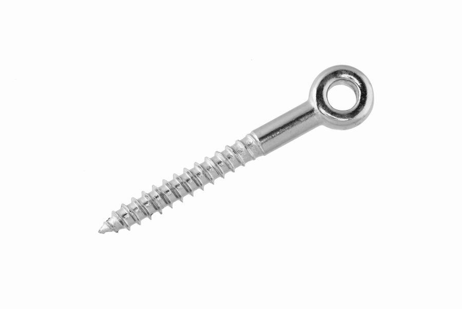6x50 Eye Bolt with Wood Thread, stainless steel AISI 316