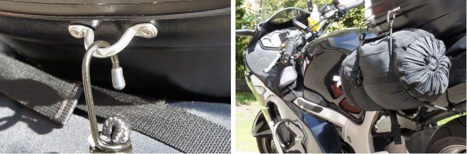 Motorcycle extra luggage