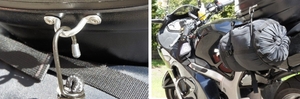 Motorcycle extra luggage